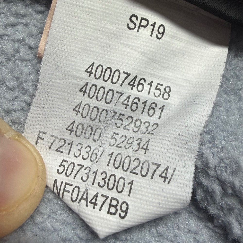 The North Face Anorak Pullover Womens XL Gray Fleece Lined Hooded Outdoors Coat - Picture 7 of 10